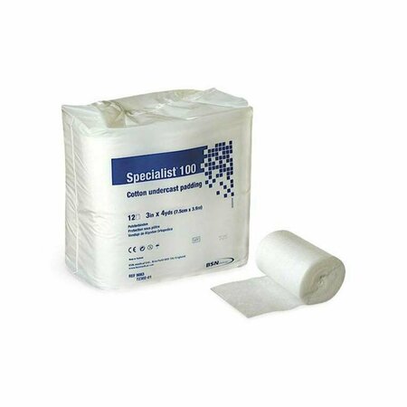 SPECIALIST 100 Specialist Cast Padding, 3 in.x4yds, 12PK 9083